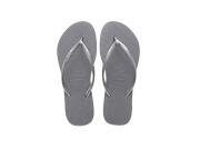 Havaianas Γυναικείες Σαγιονάρες, Flip Flops, σε Ασημί χρώμα 43/44