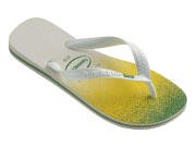 Havaianas Brasil Fresh Ανδρικές Σαγιονάρες σε χρώμα White, 4145745-0001 BR39/40(EUR41/42)