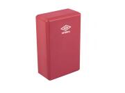 Umbro Τουβλάκι Ισορροπίας Yoga Block σε 5 χρώματα, 23x15x7.5 cm Ροζ