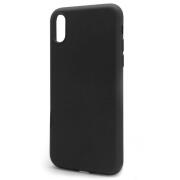 Θήκη Liquid Silicon inos Apple iPhone X/ iPhone XS L-Cover Μαύρο