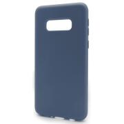 Θήκη Liquid Silicon inos Samsung G970F Galaxy S10e L-Cover Μπλε Ραφ