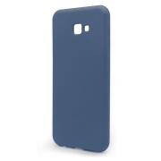 Θήκη Liquid Silicon inos Samsung J415F Galaxy J4 Plus (2018) L-Cover Μπλε Ραφ