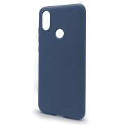 Θήκη Liquid Silicon inos Xiaomi Redmi Note 7 L-Cover Μπλε Ραφ