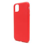 Θήκη Liquid Silicon inos Apple iPhone 11 L-Cover Κόκκινο