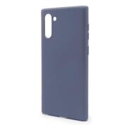 Θήκη Liquid Silicon inos Samsung N970F Galaxy Note 10 L-Cover Γκρι-Μπλε