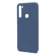 Θήκη Liquid Silicon inos Xiaomi Redmi Note 8 L-Cover Μπλε Ραφ