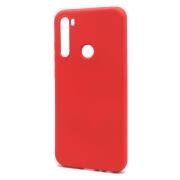 Θήκη Liquid Silicon inos Xiaomi Redmi Note 8 L-Cover Κόκκινο