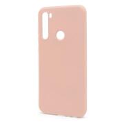 Θήκη Liquid Silicon inos Xiaomi Redmi Note 8 L-Cover Σομόν