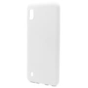 Θήκη Liquid Silicon inos Samsung A105F Galaxy A10 L-Cover Λευκό