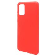 Θήκη Liquid Silicon inos Samsung G985 Galaxy S20 Plus L-Cover Κόκκινο