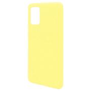 Θήκη Liquid Silicon inos Samsung G985 Galaxy S20 Plus L-Cover Κίτρινο