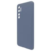 Θήκη Liquid Silicon inos Xiaomi Mi Note 10 Lite L-Cover Μπλε Ραφ