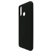 Θήκη Liquid Silicon inos Huawei P Smart (2020) L-Cover Μαύρο