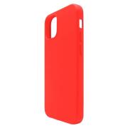 Θήκη Liquid Silicon inos Apple iPhone 12 mini L-Cover Κόκκινο