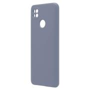 Θήκη Liquid Silicon inos Xiaomi Redmi 9C L-Cover Γκρι-Μπλε