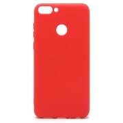 Soft TPU inos Huawei P Smart S-Cover Red