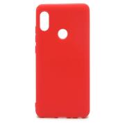 Soft TPU inos Xiaomi Redmi Note 5 Pro S-Cover Red