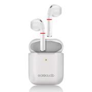 Ασύρματα Ακουστικά Bluetooth Earbuds Microdia earXaudio AP5 X.Wireless Λευκό