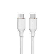 Καλώδιο Σύνδεσης USB 2.0 Devia EC632 USB C σε USB C PD 60W 1.2m Jelly Λευκό