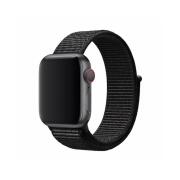 Λουράκι Devia Sport3 Nylon Woven Apple Watch (38/ 40/ 41mm) Deluxe Μαύρο