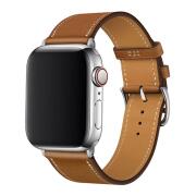 Λουράκι Devia Elegant PU Leather Apple Watch (42/ 44/ 45/ 49mm) Καφέ