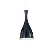 Ideal Lux Κρεμαστό Φωτιστικό Οροφής Μονόφωτο Olimpia SP1 012919 Nero