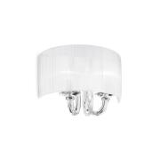 Ideal Lux Φωτιστικό Τοίχου Απλίκα Πολύφωτο Swan AP2 035864 Bianco