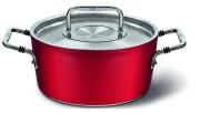 Fissler Χύτρα Αντικολλητική Luno Κόκκινη Induction 20cm. Red Symphony