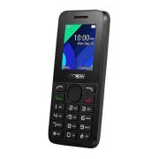 Alcatel 1054D (Dual SIM) Feature Phone Μαύρο-Λευκό