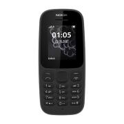 Nokia 105 (Dual SIM) (2017) Feature Phone Μαύρο