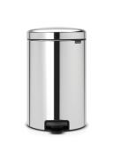 BRABANTIA Δοχείο Απορριμμάτων με Πεντάλ Χρωμέ New Icon 20lt - 080.1139/87