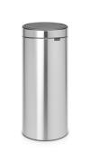 Brabantia Δοχείο Απορριμμάτων Touch Bin 30lt Ματ Ανοξείδωτο 080.1153/49