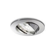 Ideal Lux Downlight Φωτιστικό Χωνευτής Τοποθέτησης Μονόφωτο Swing 083131 GU10 max 1 x 50W Χρώμιο