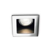 Ideal Lux Downlight Φωτιστικό Χωνευτής Τοποθέτησης Μονόφωτο Funky 083193 GU10 max 1 x 50W Χρώμιο