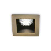 Ideal Lux Downlight Φωτιστικό Χωνευτής Τοποθέτησης Μονόφωτο Funky 083247 GU10 max 1 x 50W Μπρουνίτο