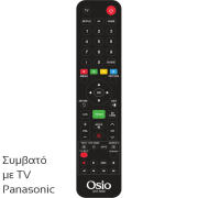 Osio OST-5005-PA Τηλεχειριστήριο για τηλεοράσεις Panasonic