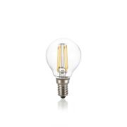 Ideal Lux Λάμπα E14 Sfera 4W 3000K CRI80 4W Διάφανο