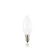 Ideal Lux Λάμπα E14 Oliva 4W 3000K CRI80 4W Λευκό