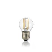 Ideal Lux Λάμπα E27 Sfera 4W 3000K CRI80 4W Διάφανο