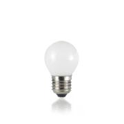 Ideal Lux Λάμπα E27 Sfera 4W 3000K CRI80 Bianco 4W Λευκό