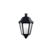 Ideal Lux Φωτιστικό Τοίχου Απλίκα Μονόφωτο Anna AP1 Small 101552 E27 max 1 x 23W Μαύρο