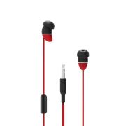 Allocacoc Earbeans Bass In-ear Handsfree με Βύσμα 3.5mm Κόκκινο