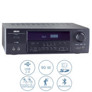 Akai AS110RA-320BT Ραδιοενισχυτής Karaoke Με Bluetooth και USB – 90 W