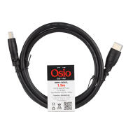 Osio OSK-1480 Καλώδιο HDMI Ultra High Speed 2.1, 4K/8K, 48Gbps με ethernet αρσενικό σε αρσενικό 1.5m