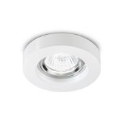 Ideal Lux Downlight Φωτιστικό Χωνευτής Τοποθέτησης Μονόφωτο Blues Round 113999 GU10 max 1 x 50W Λευκό