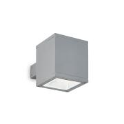 Ideal Lux Φωτιστικό Τοίχου Απλίκα Μονόφωτο Snif Square AP1 118666 G9 max 1 x 40W Γκρι