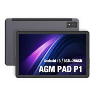 AGM PAD P1 10.36″ Γκρι αδιάβ. Τablet IP68/IP69K με BT/USB/SD/2NanoSIM/4G/GPS/Andr. 13 με προστ. θήκη