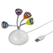 Hama Flower USB 2.0 Hub 1:4 bus powered