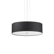 Ideal Lux Κρεμαστό Φωτιστικό Οροφής Πολύφωτο Woody SP4 Nero 122243 E27 max 4 x 60W Μαύρο