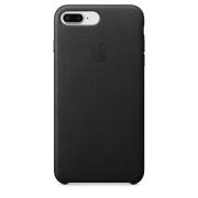 Apple Leather Case iPhone 8-7Plus Black